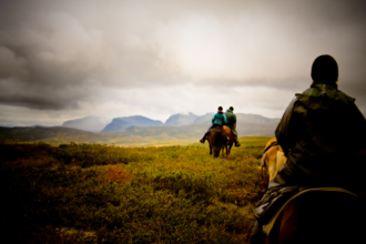 Ridetur i fjellet